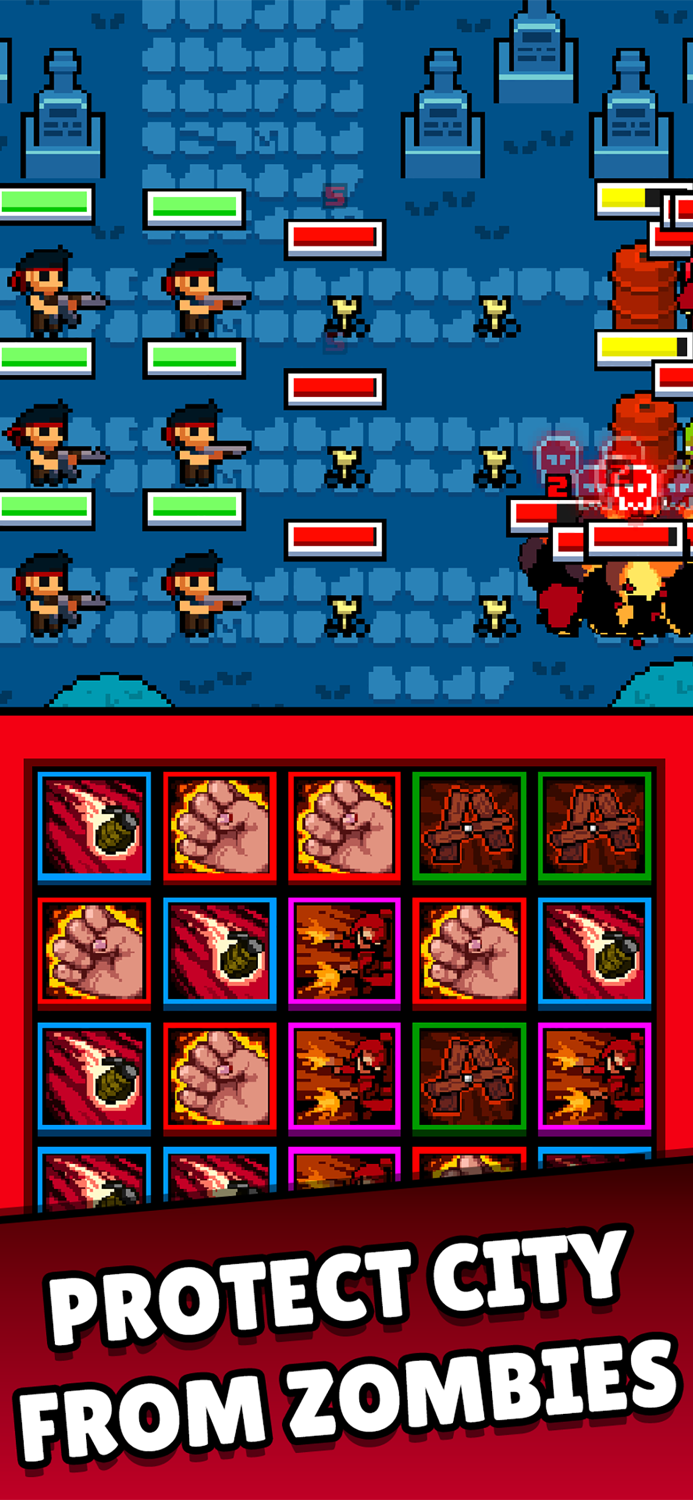 Zombie Match - Epic War Games