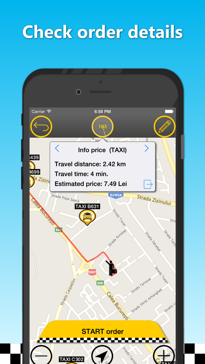 SMART TAXI Arad Client