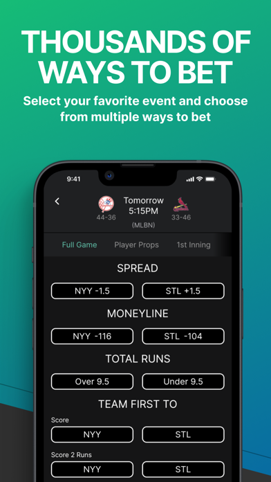 Mad Props - Social Sports Bets Screenshot