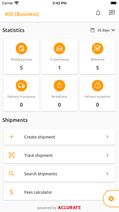 AID Business Screenshot