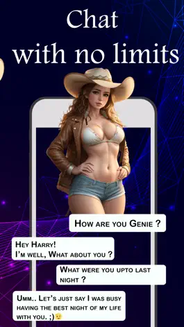 Game screenshot Make Girlfriend with Genie AI apk
