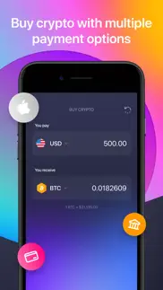 exodus: crypto bitcoin wallet iphone screenshot 3