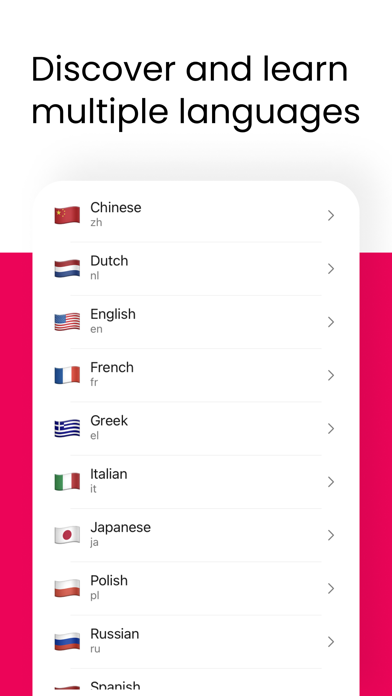 OneLang -  Learn Languages Screenshot