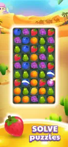 Match 3 games - Fruit match screenshot #3 for iPhone