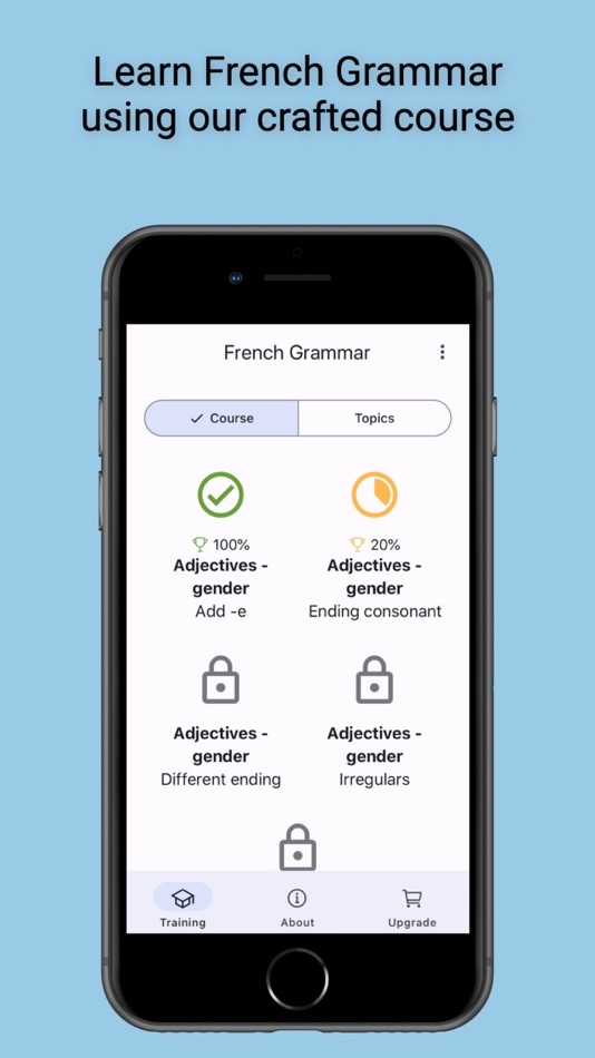 #1. French Grammar Master (iOS) 由: Valerie Manning