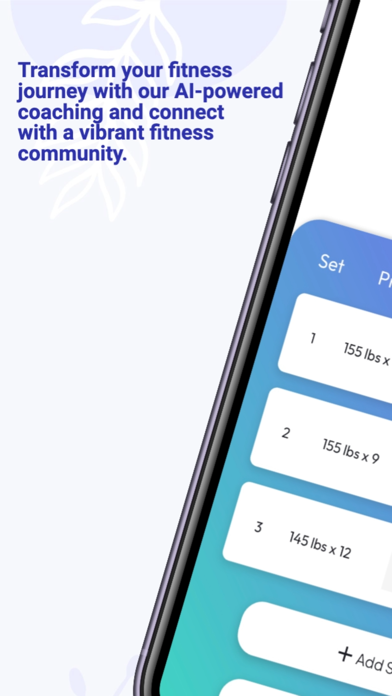 WeLift: AI Fitness Tracker Screenshot