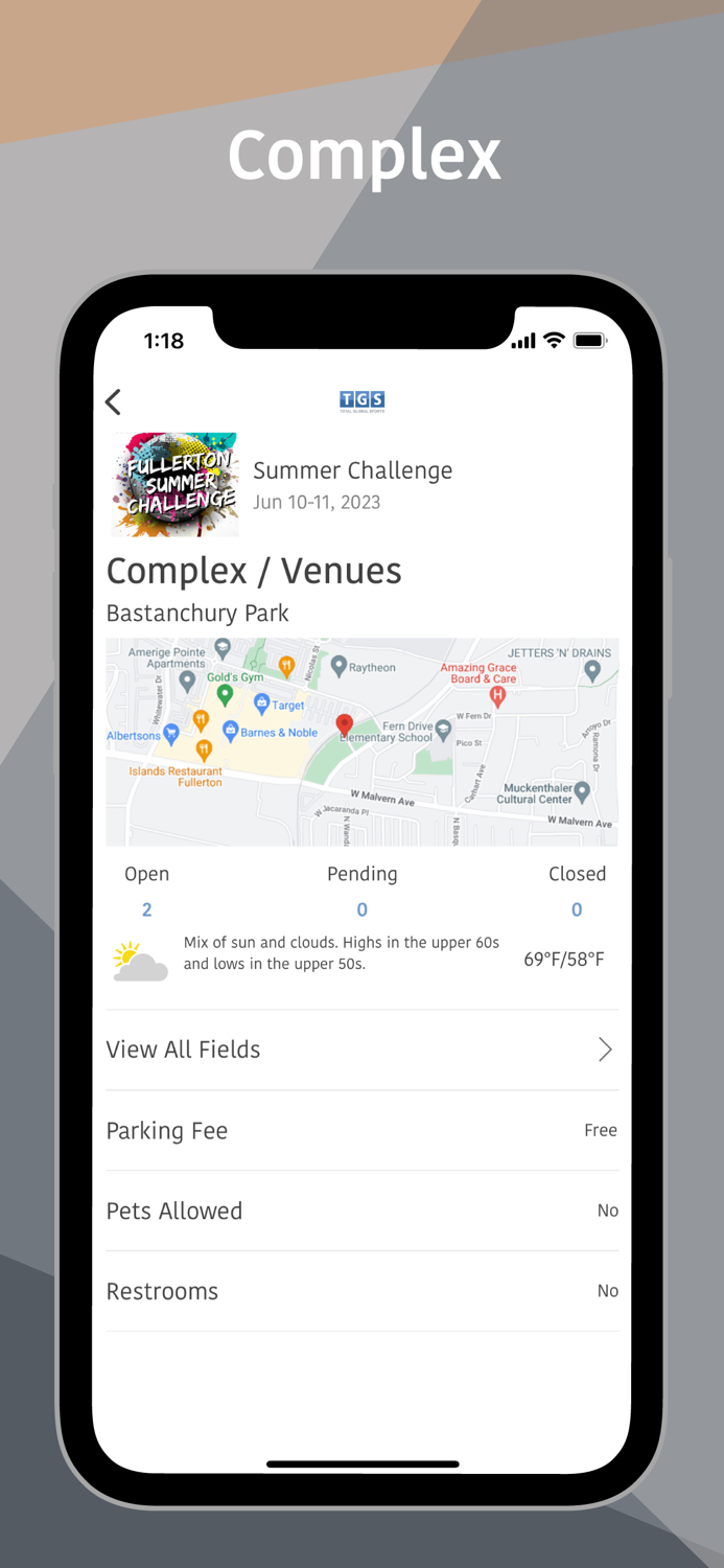 Fullerton Rangers Tournaments