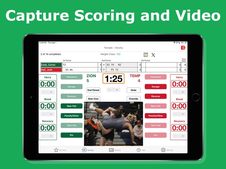 Takedown Scoring and Stats