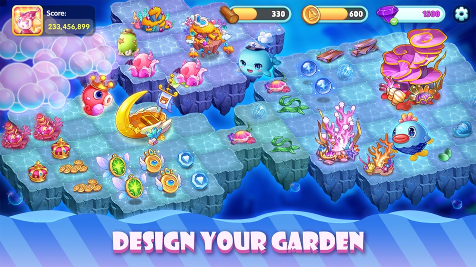 #3. Merge Seatopia (iOS) Podle: IVYMOBI LIMITED