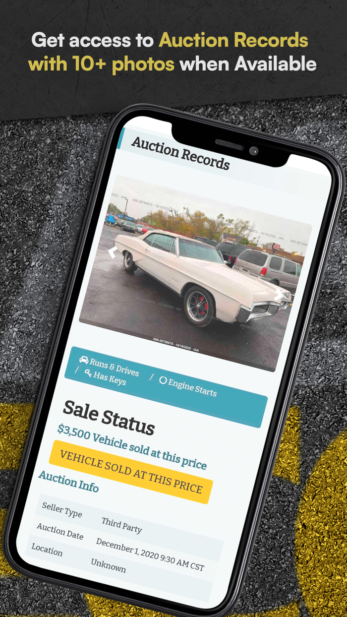 Classic Car VIN Lookup