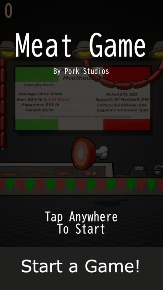#1. Meat Game (iOS) 由: Logan Santamarina