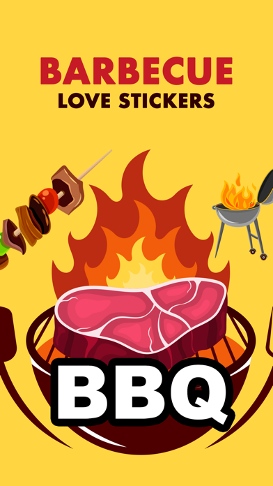 Barbecue Love Stickers Screenshot
