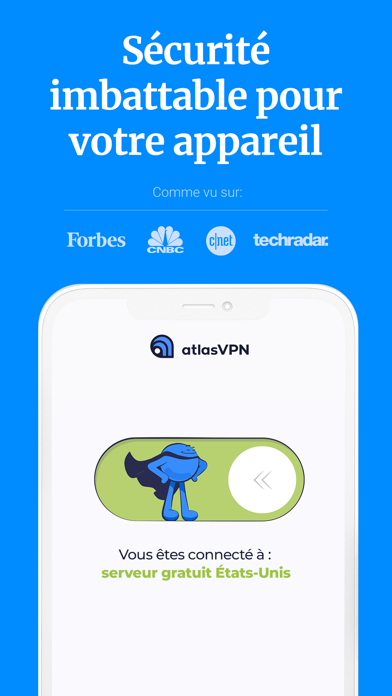 Screenshot #1 pour Atlas VPN: sécurité illimitée