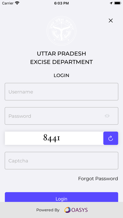 UP Excise Citizen App Screenshot