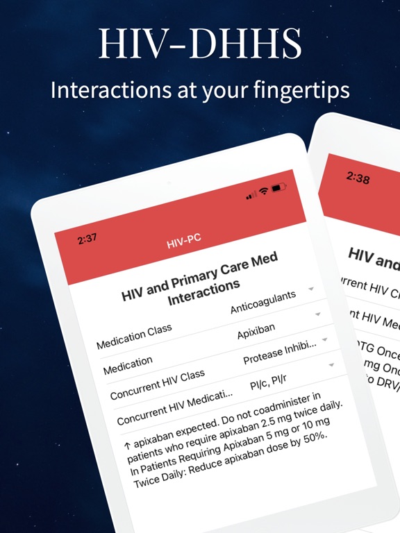 Screenshot #4 pour HIV-DHHS Guidelines