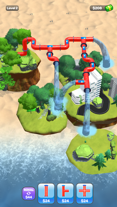 Water Pipe Connection 3D Screenshot