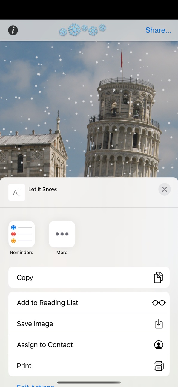 iPhone screenshot