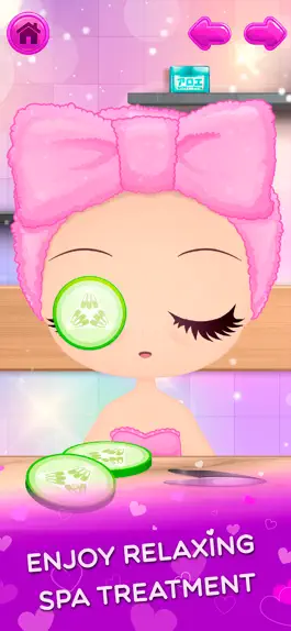 Game screenshot Chibi Dress Up Beauty Salon apk