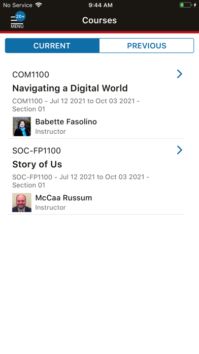 Capella Mobile Screenshot