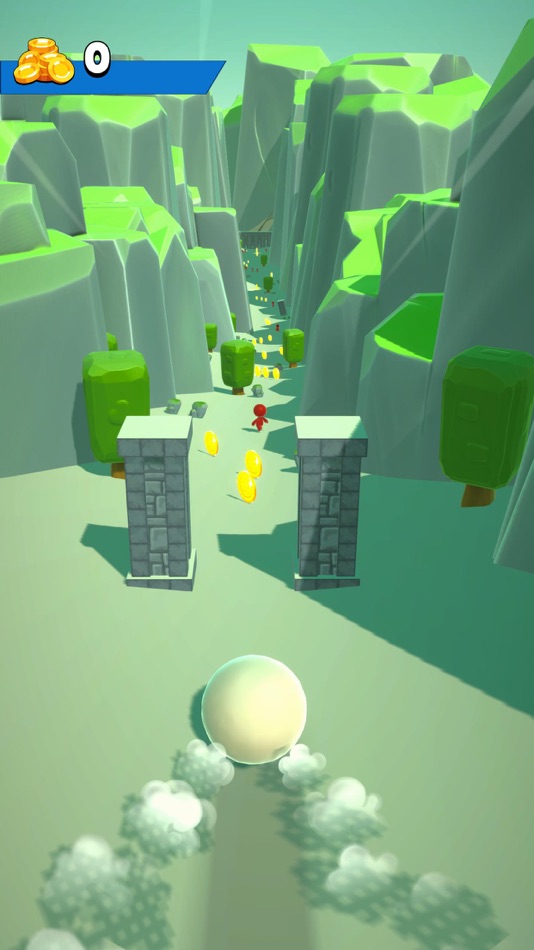#2. Snow Balling!! (iOS) 由: Electric Monkeys