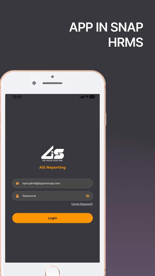 #1. AiS - HRMS (iOS) 由: App In Snap