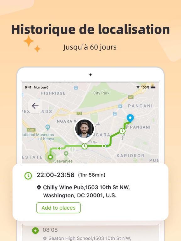 Screenshot #5 pour Geonection-Suivre et Localiser
