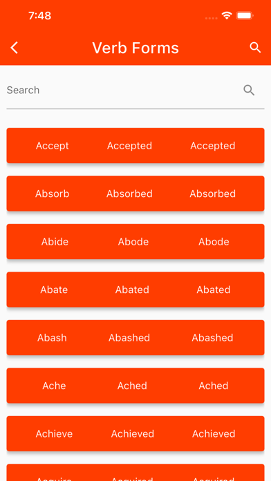 Verbs Hindi Screenshot
