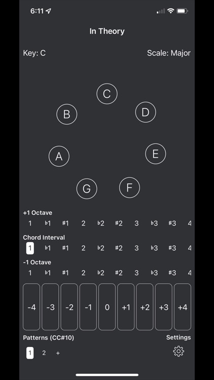 In Theory - Interval Keyboard