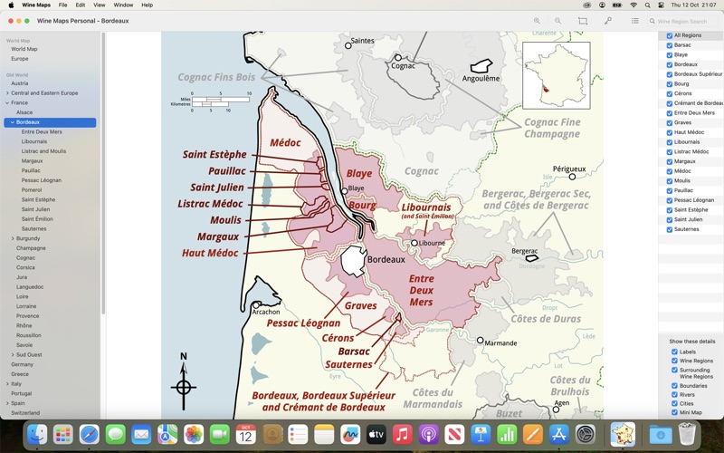 Wine Maps (Unbundled) Screenshot