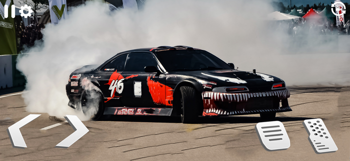 Kaminari Zoku Drift and Driving