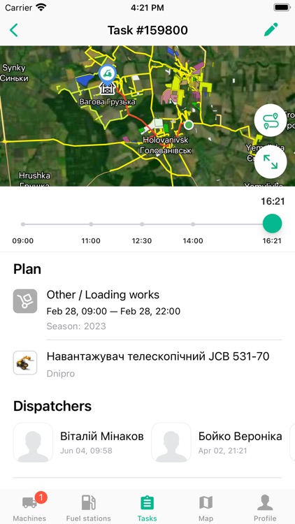 Telematics Cropwise Operations