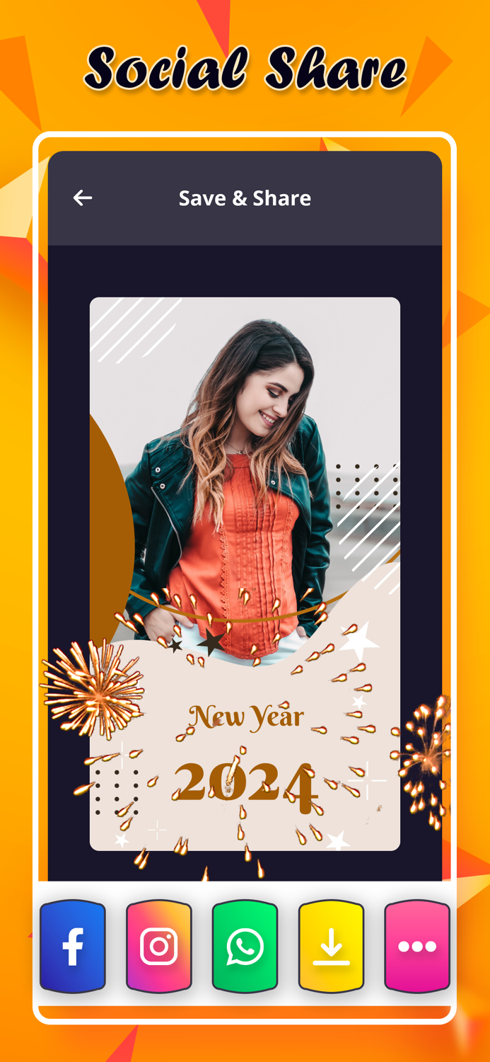 New Year 2024 Cards Christmas