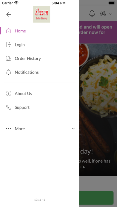 Shezan Indian Takeaway Screenshot