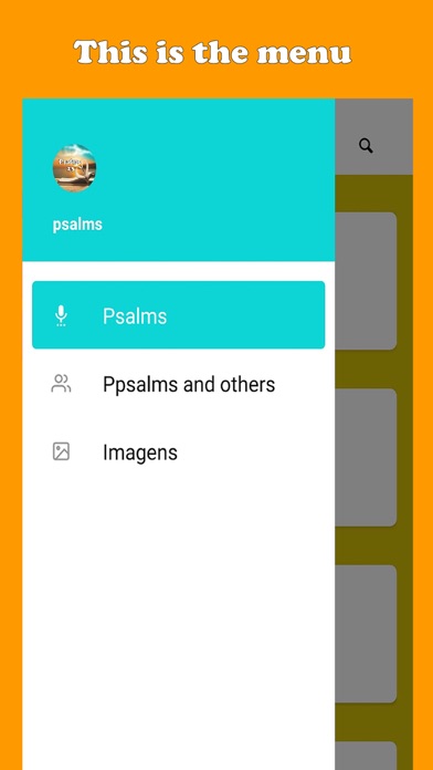 Psalms 23 and others Screenshot