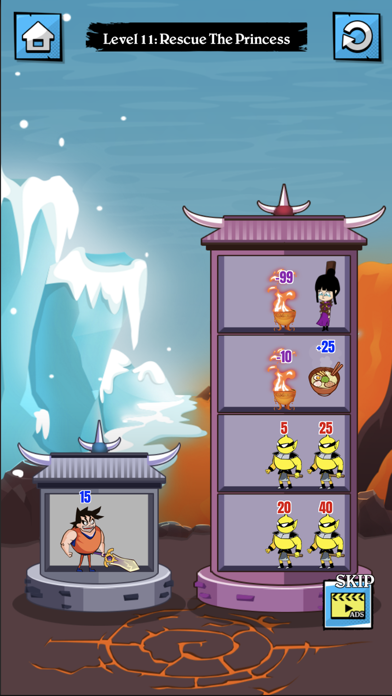 Stick Hero Wars: Dragon Tower Screenshot