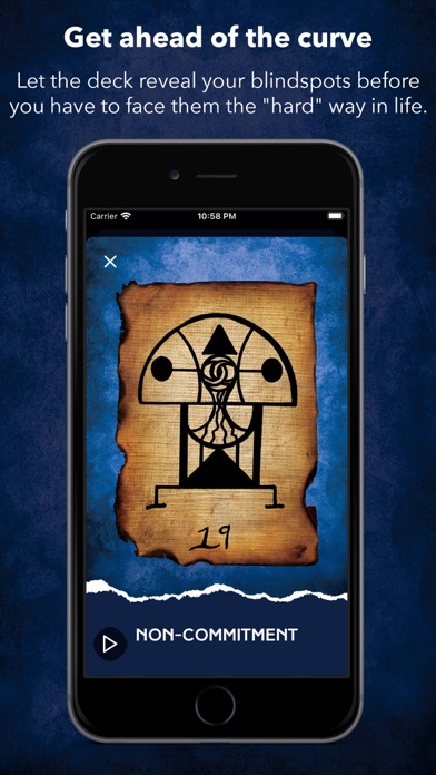 Blind Spot Oracle Cards Screenshot