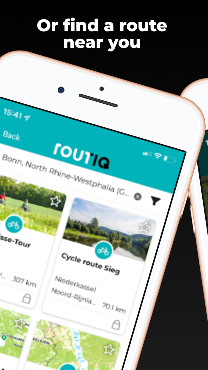 Routiq Outdoor routes