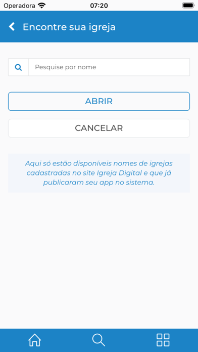 Igreja Digital Software Screenshot