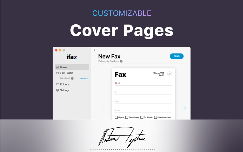 send & receive fax app- ifax iphone screenshot 4