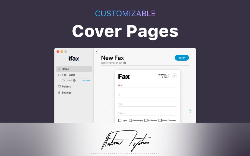 #4. Send & Receive Fax App- iFax (macOS) 由: Crowded Road