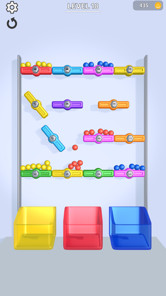 #5. Falling Balls Puzzle (iOS) 由: Babil Studios