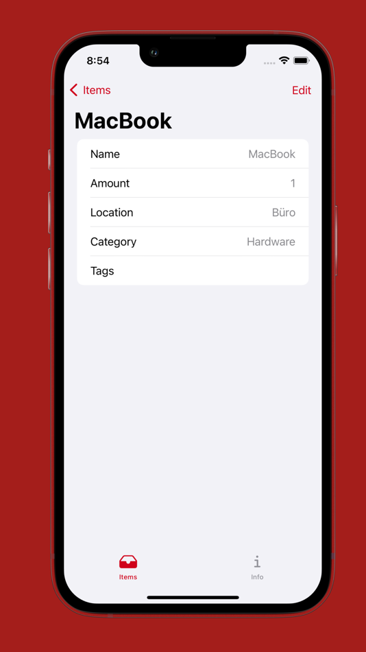 #3. Inventory Manager: Stuffatory (iOS) By: Thimo Bess
