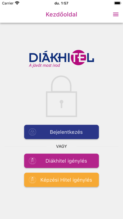 Diákhitel Direkt Screenshot
