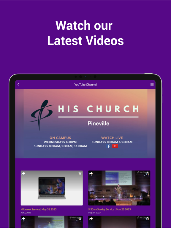 Screenshot #5 pour His Church Pineville