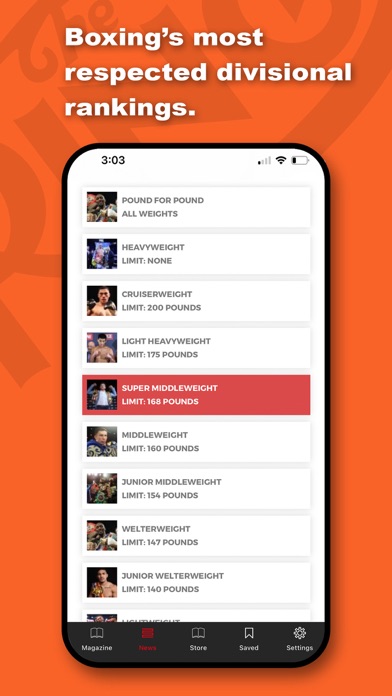 Ring Magazine Screenshot