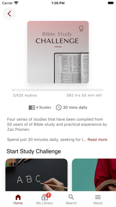 Bible Study with Zac Poonen Screenshot