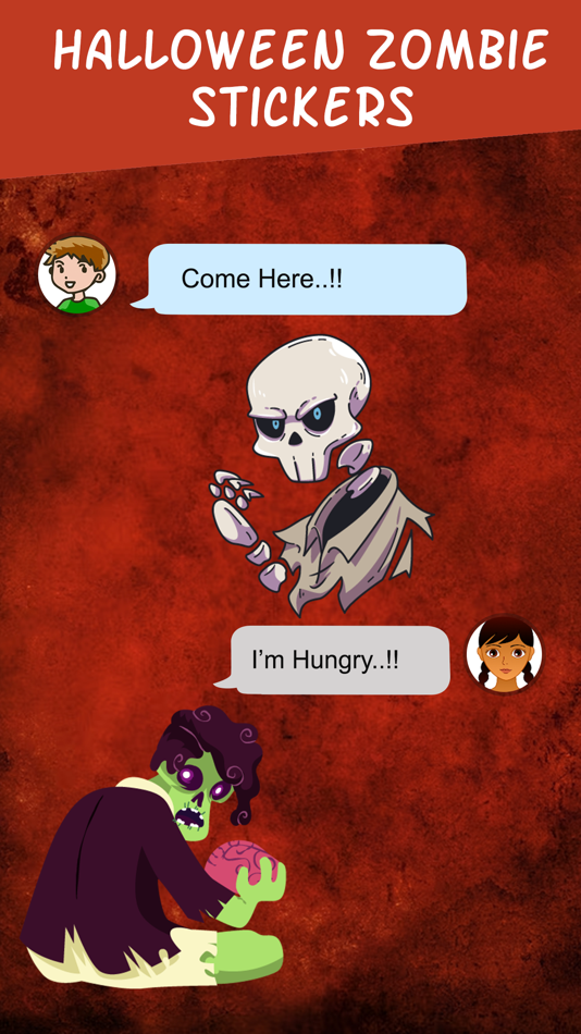 Halloween & Zombies Stickers - 1.2 - (iOS)