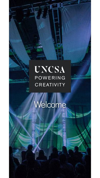 UNCSA Powering Creativity Screenshot