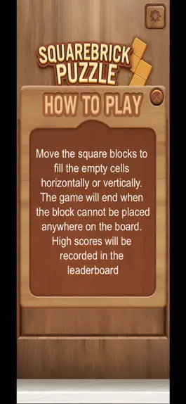 Game screenshot Square Brick Puzzle apk