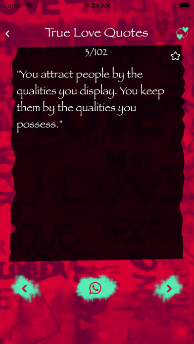 Love Quotes Latest Status Screenshot